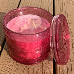 🆕 “RASPBERRY COCONUT SORBET” HARRY SLATKIN HOMEWORX 3 WICK, 14oz CANDLE —NWT!!!